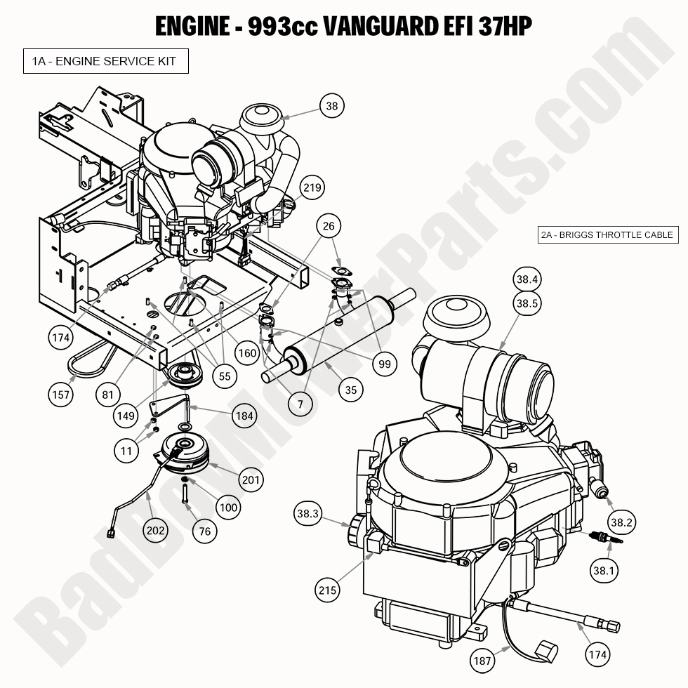 2020 Rogue - Engine - Vanguard EFI